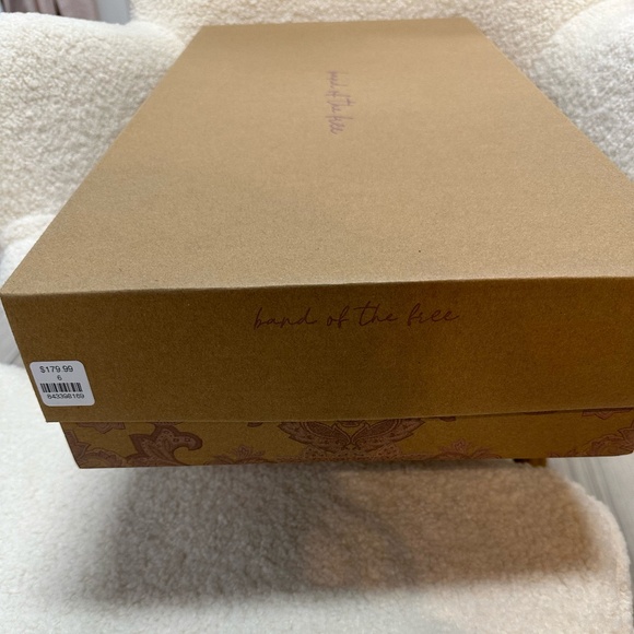 BAND OF THE FREE Western Denim Boot Womens Multi Size Tall Cowgirl NIB… - Picture 12 of 14